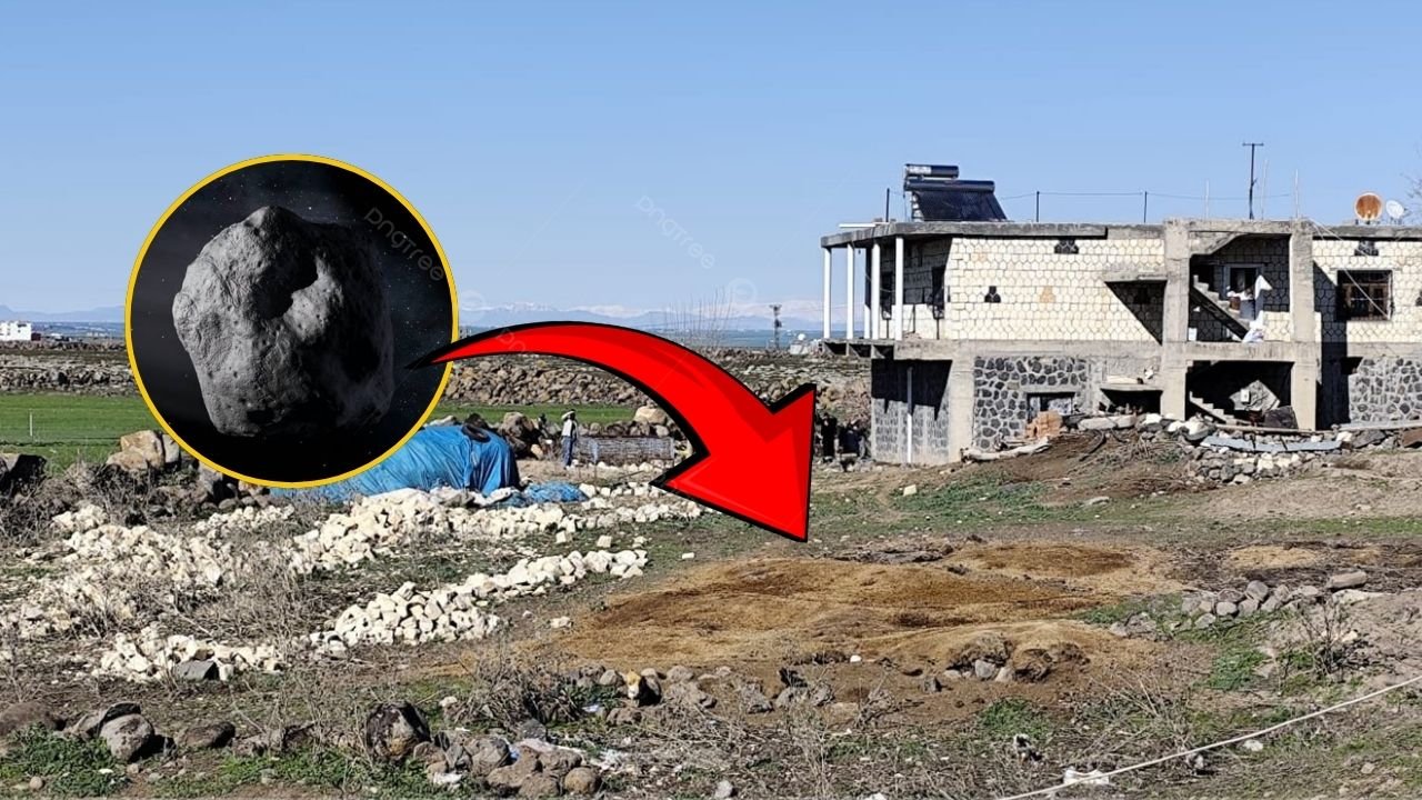 Diyarbakır'da gökyüzünden esrarengiz cisim düştü! Mahalle karantinaya alındı