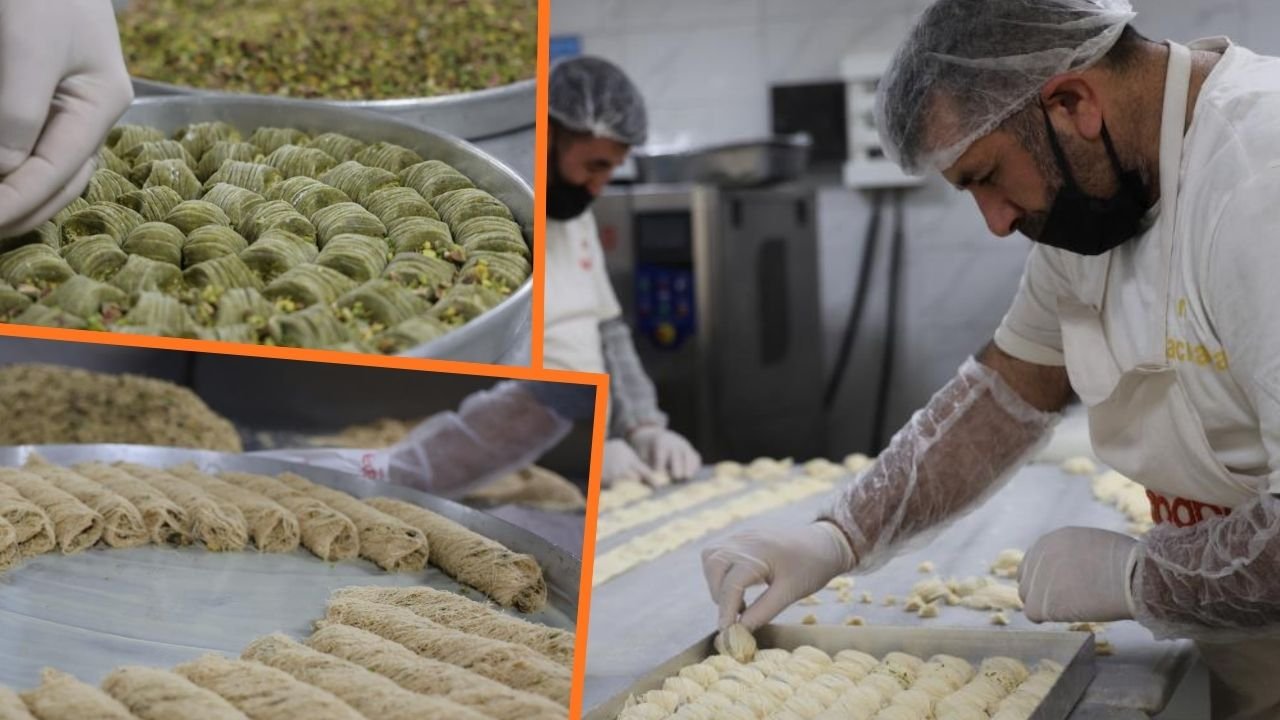 Diyarbakır’da bayram öncesi tatlı mesaisi