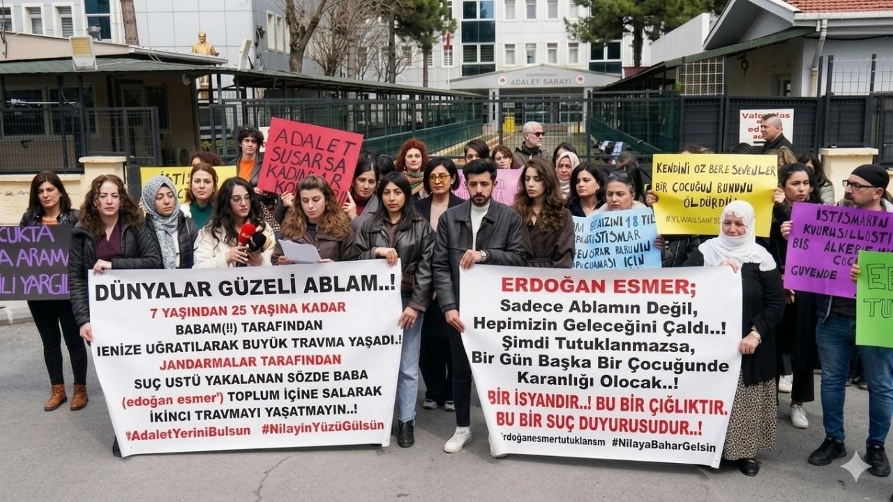 Diyarbakır’da istismar zanlısı babaya beraat kararına tepki; Nerede Adalet?