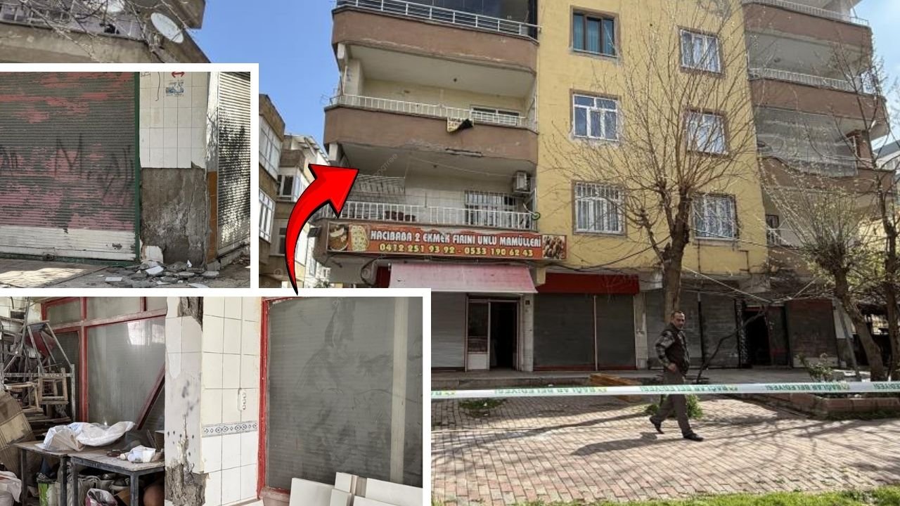 Diyarbakır’da korkunç iddia; Orta hasardan az hasara' çevrilen binada kolonlar çatladı