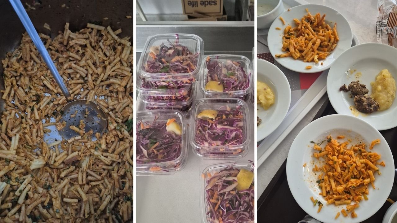 Diyarbakır Dicle Üniversitesi çalışanlarından yemek tepkisi