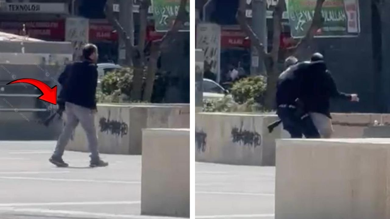 Diyarbakır’da tehlikeli saatler; Elinde silahla etrafa ateş açtı