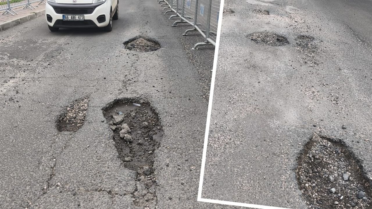 Diyarbakır'da bakımsız yollar halkı bezdirdi: Newroz Parkı yanı köstebek yuvasına döndü