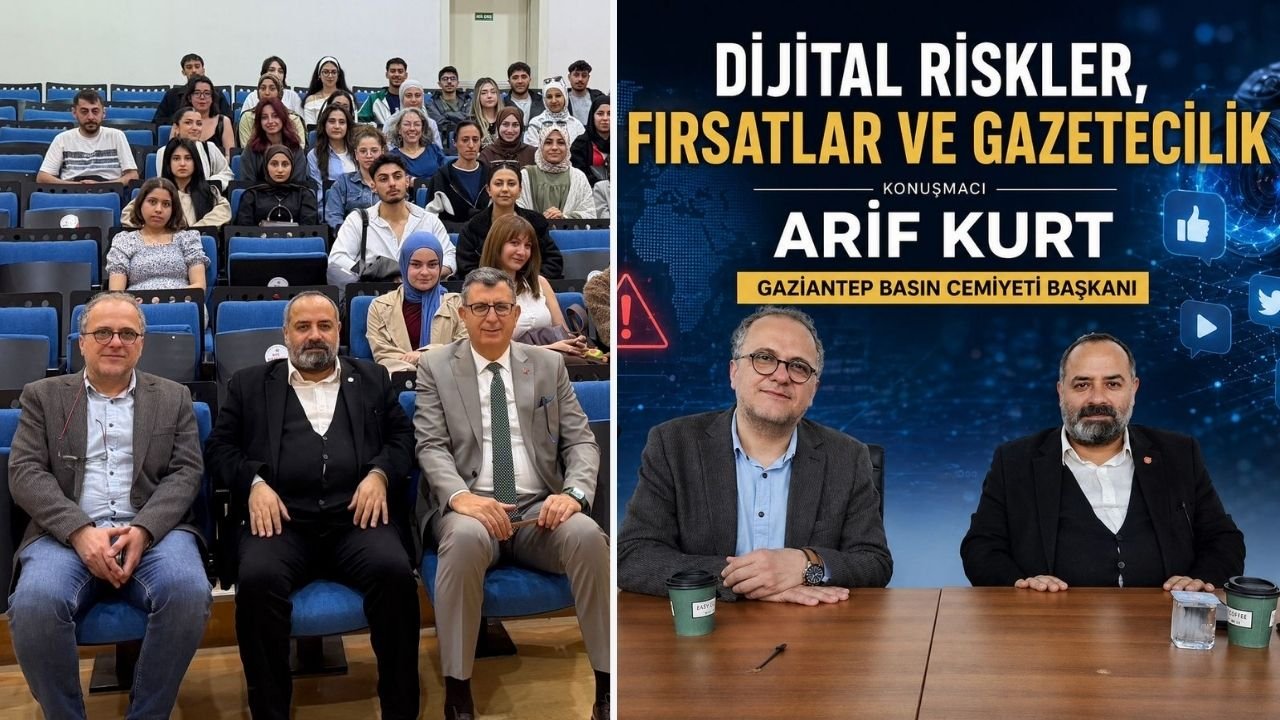Gazeteci Arif Kurt'tan genç iletişimcilere: Platform Değişir, Doğrunun Değeri Değişmez!