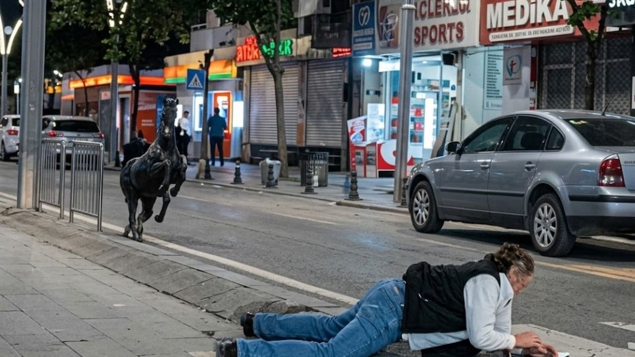 Anayola inen domuz ortalığı karıştırdı: 3 yaralı