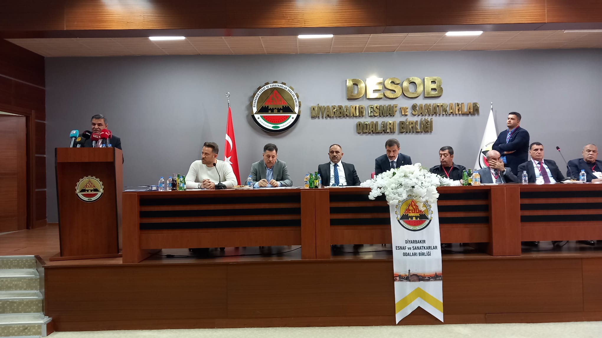 DESOB’da Alican Ebedinoğlu güven tazeledi:  Huzur ve güven ortamı için herkes sorumluluk almalı