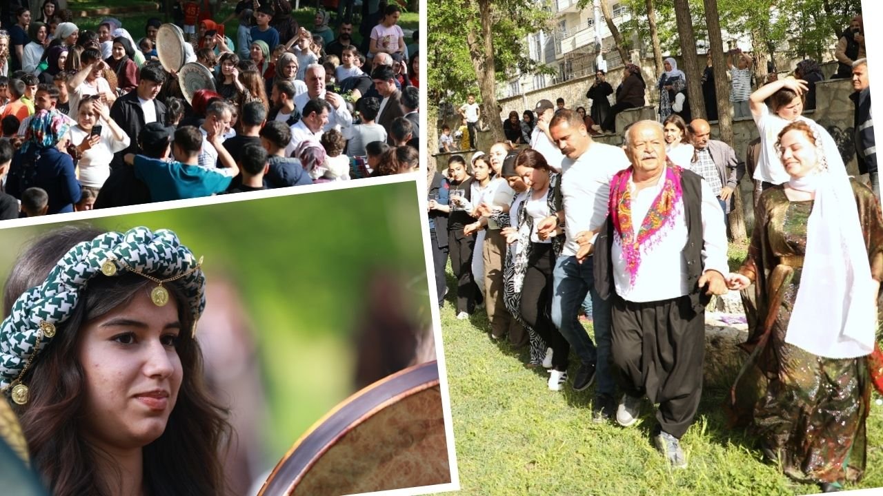 Diyarbakır Silvan’da Serê Gulanê coşkusu