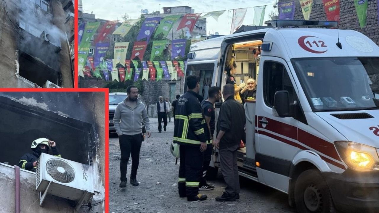 Diyarbakır’da ev yangınında can pazarı; İtfaiye ekipleri zamanla yarıştı