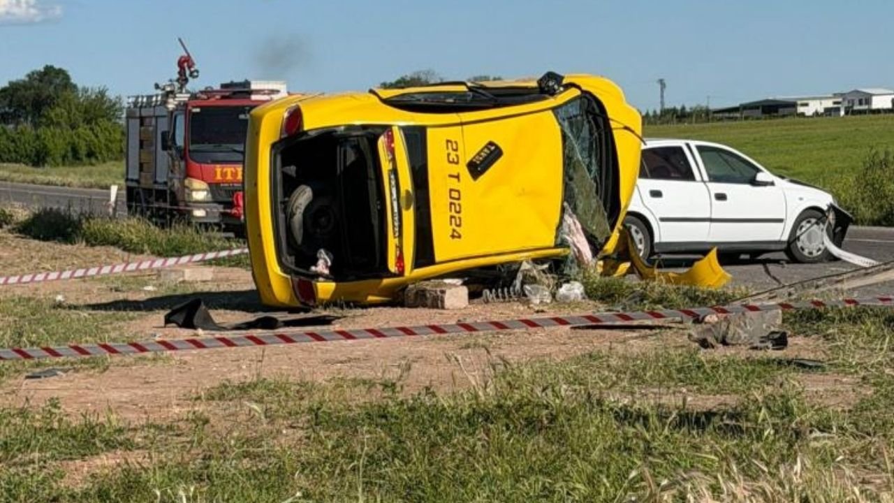 Diyarbakır Ergani’de feci kaza: 2‘si ağır 6 yaralı