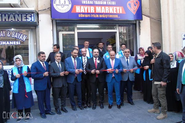 Diyarbakır’da “Hayır Marketi” açıldı