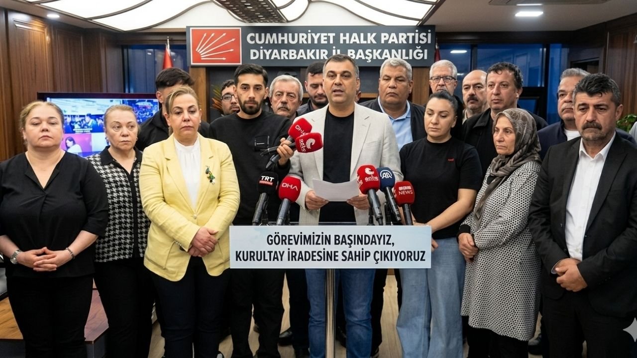 Diyarbakır CHP'den demokrasi nöbeti: Kılıçdaroğlu’nu kabul etmiyoruz