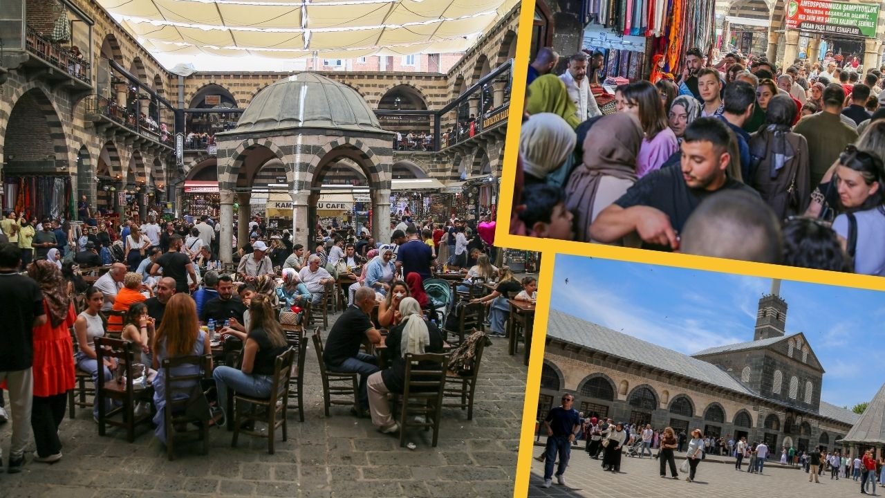 Diyarbakır'da Bayram yoğunluğu: Güney Kore'den Erbil'e binlerce turist akın etti