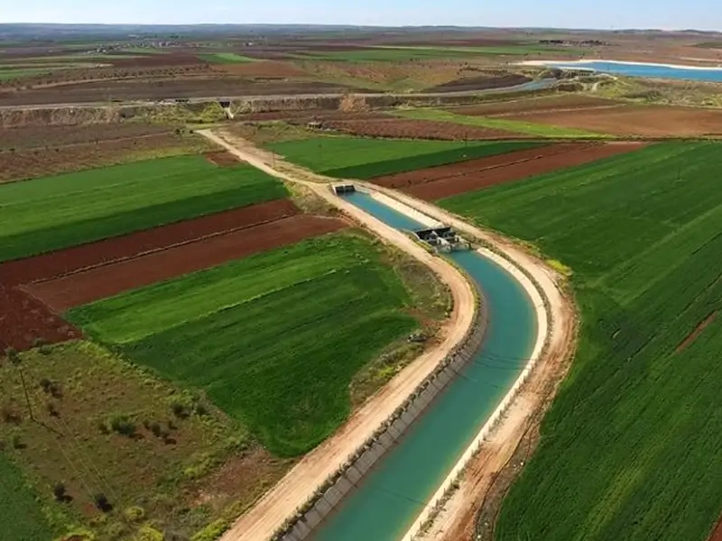 Diyarbakır Ovası’na can suyu: Dev sulama kanalı tamamlandı