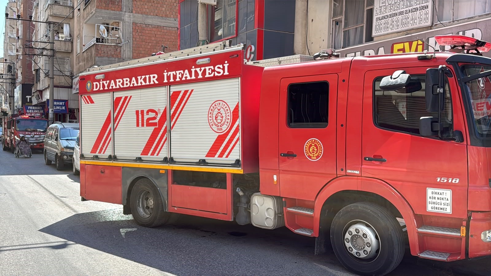 Diyarbakır’da korkutan yangın