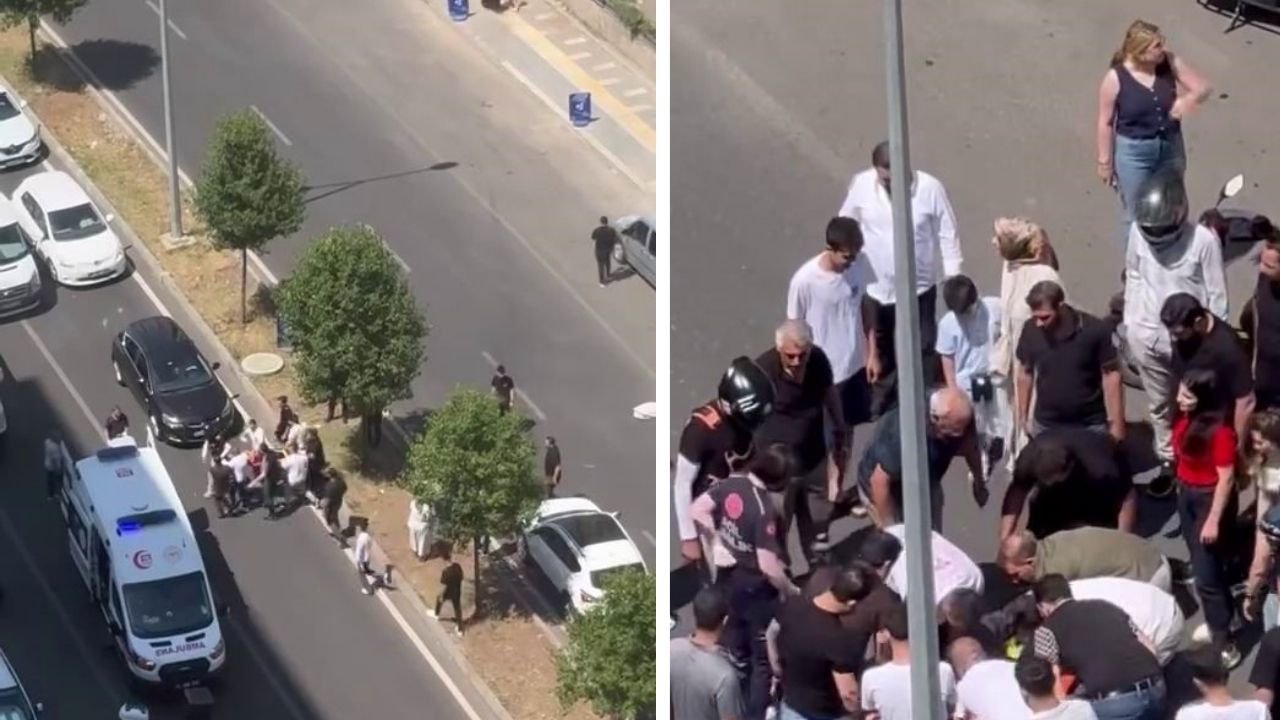 Diyarbakır'da yolun karşısına geçen çocuğa araç çarptı