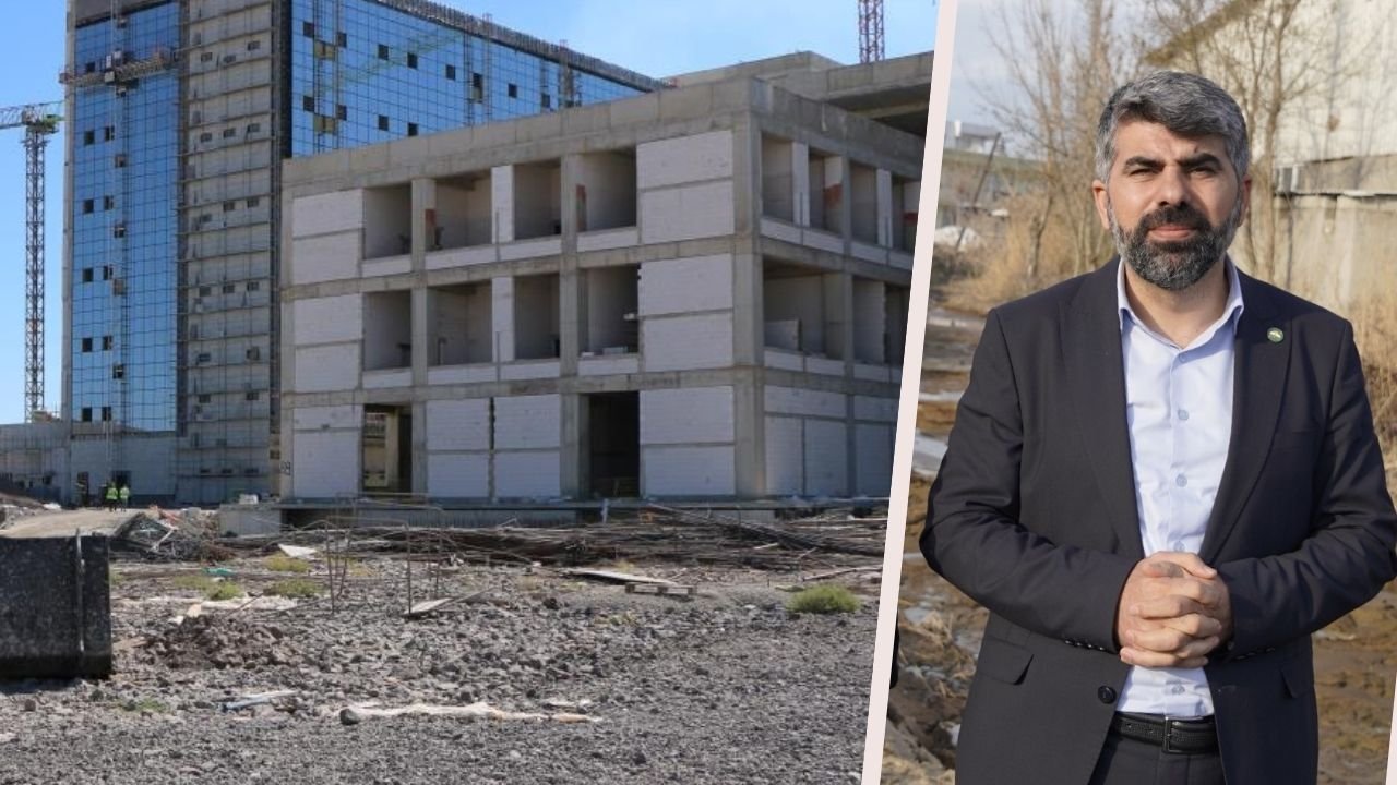 HÜDA PAR'lı Dinç: Şehir hastanesinin bitmemesi vatandaşı mağdur ediyor
