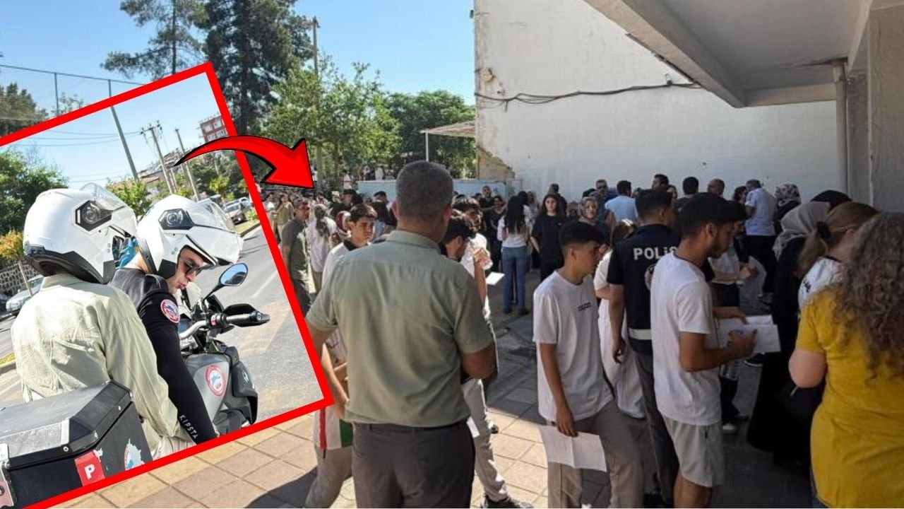 Diyarbakır'da TYT Heyecanı; Okulları karıştırdılar, imdada polis yetişti