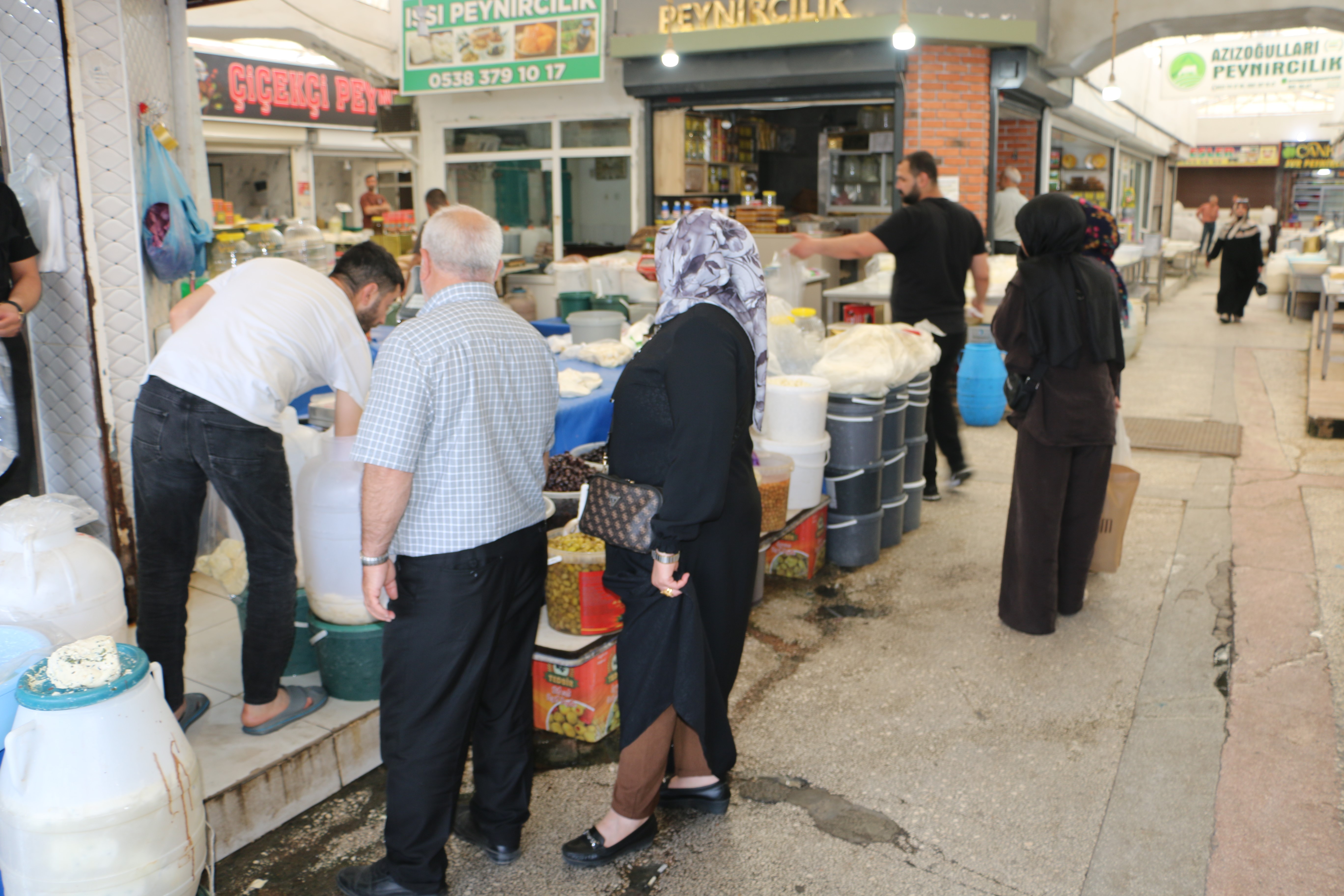 Diyarbakır’da kışlık peynir mesaisi başladı