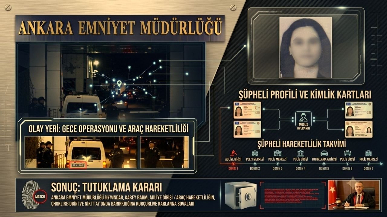 Ankara’da ‘Sahte Savcı’ alarmı: Polis merkezine talimat yağdıran gizemli kadın Diyarbakırlı çıktı!
