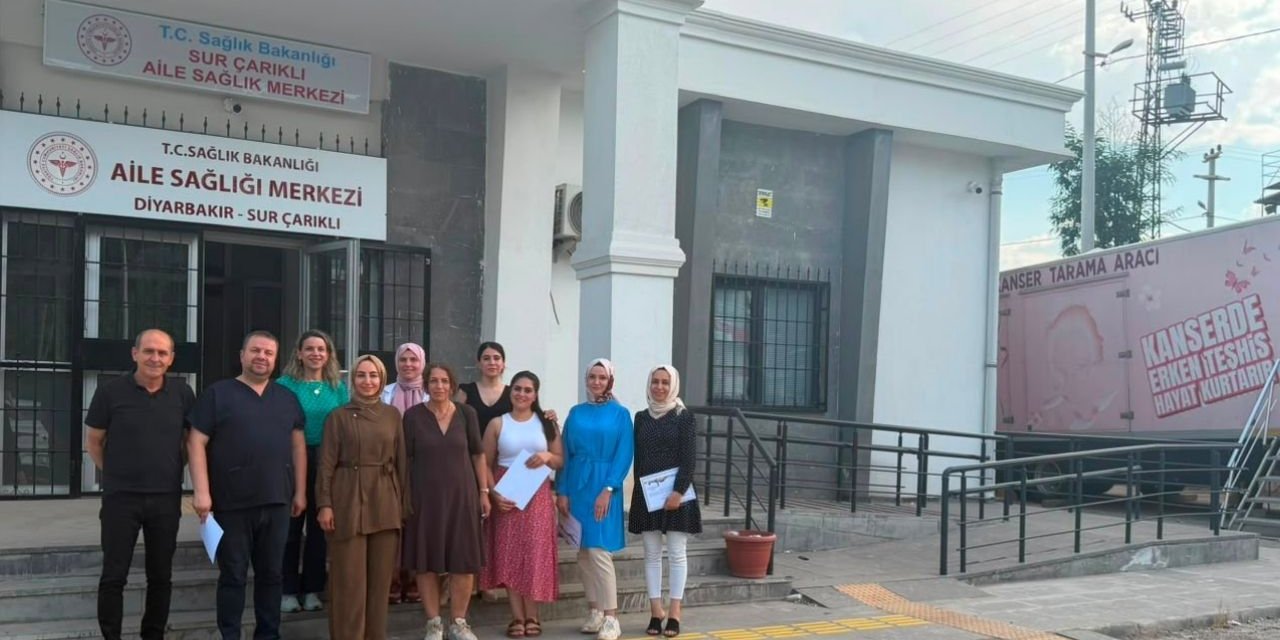 Diyarbakır'da Kanser taraması vatandaşın ayağına gitti; Sur'da mobil hizmet!