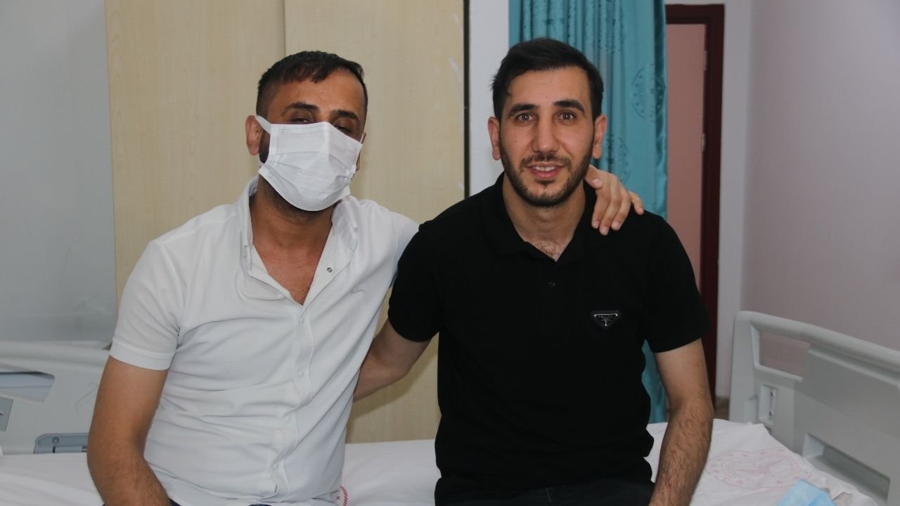Diyarbakır’da bir vefa örneği; Kardeşinin sayesinde yeniden hayata bağlandı