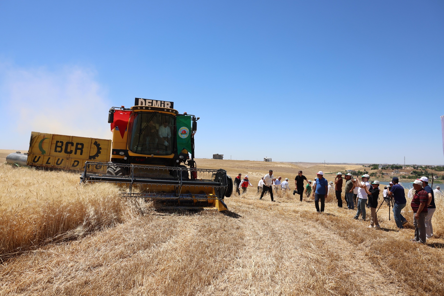 Diyarbakır'da hasat etkinliği düzenlendi