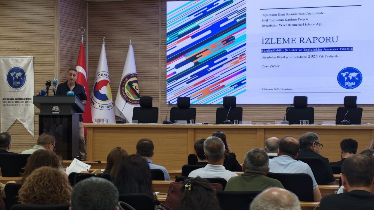 DİTAM Diyarbakır’da kayyum bakiyesini ve belediyenin performansını masaya yatırdı