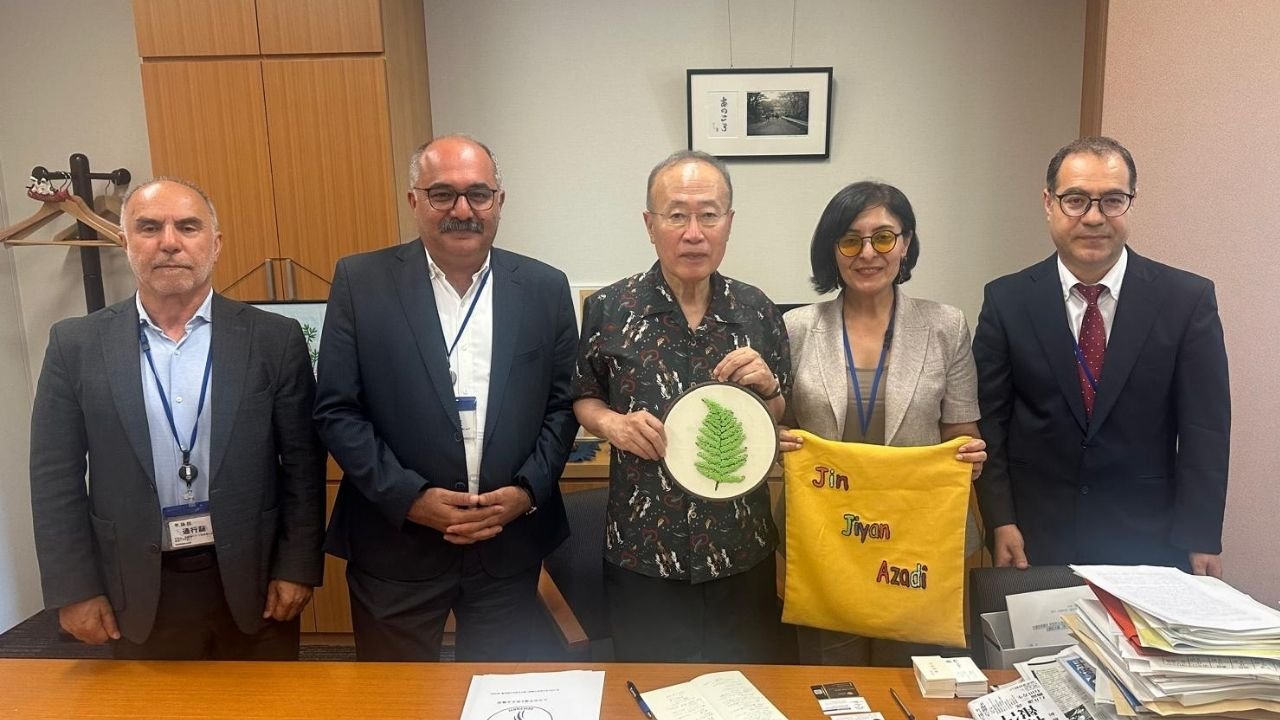 DEM Parti heyeti Japonya’da; Diyarbakır’dan iki kişi var