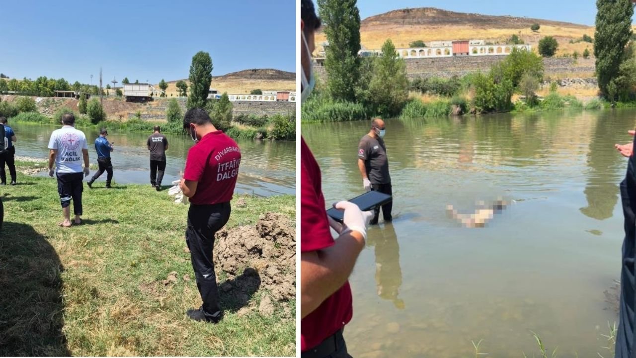 Diyarbakır Dicle Nehri'nde gizemli ceset: Köprü altında hareketsiz bedeni vatandaşlar fark etti!