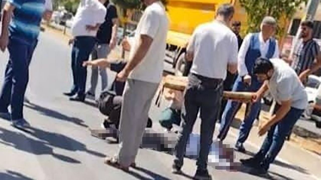 Diyarbakır’da feci kaza: Yolun karşısına geçerken kamyon çarptı
