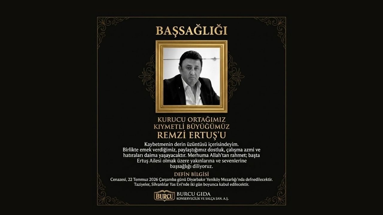 Sevilen iş insanı Remzi Ertuş Diyarbakır'da vefat etti