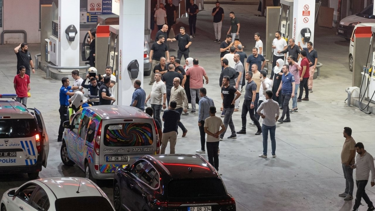 Diyarbakır’da akaryakıt istasyonunda korkutan kavga