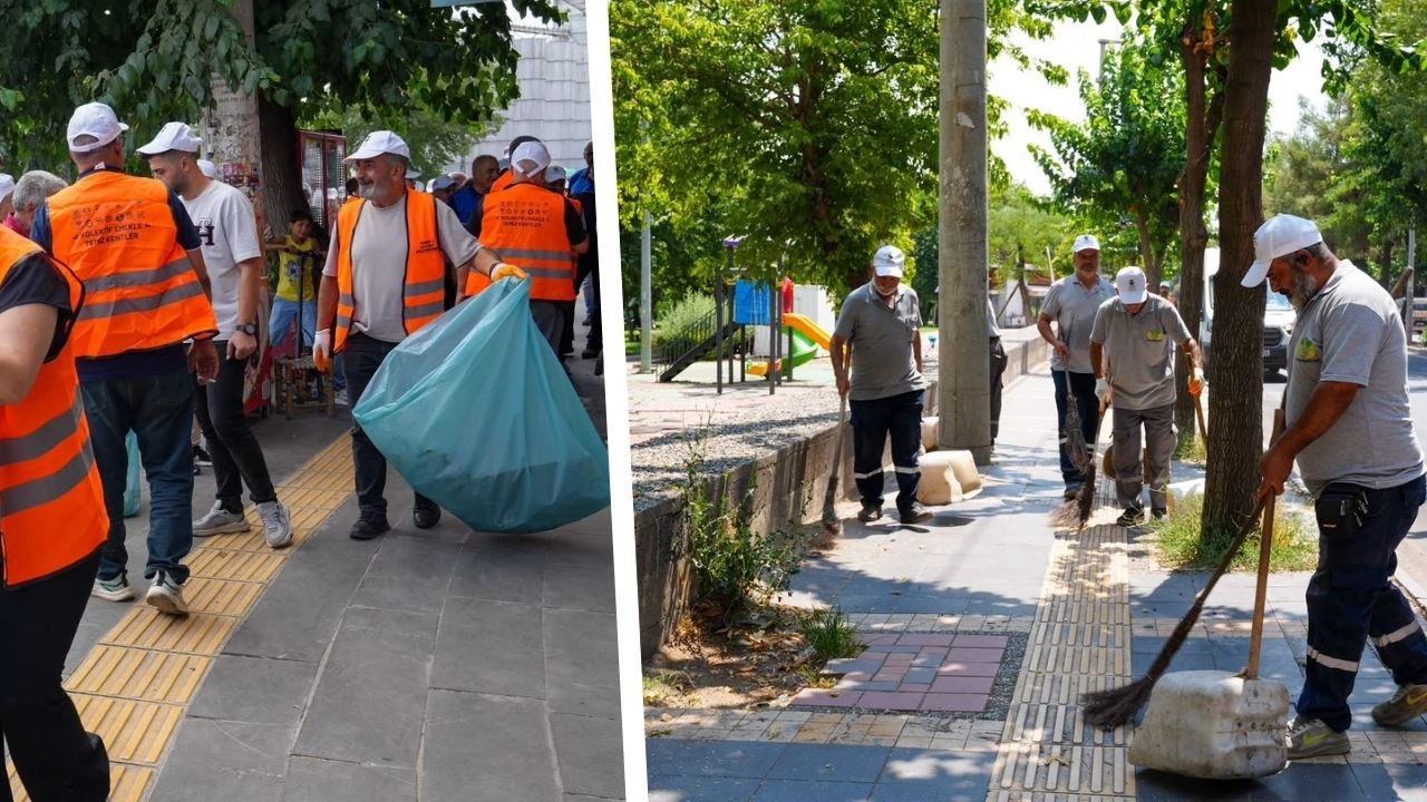 Bağlar’da temiz bir kent için kolektif çalışmalar sürüyor
