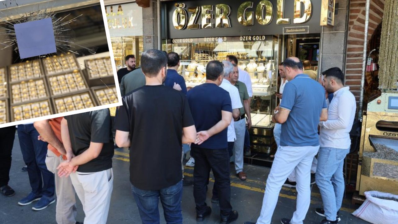 Diyarbakır'da kuyumcu dükkanına silahlı saldırı