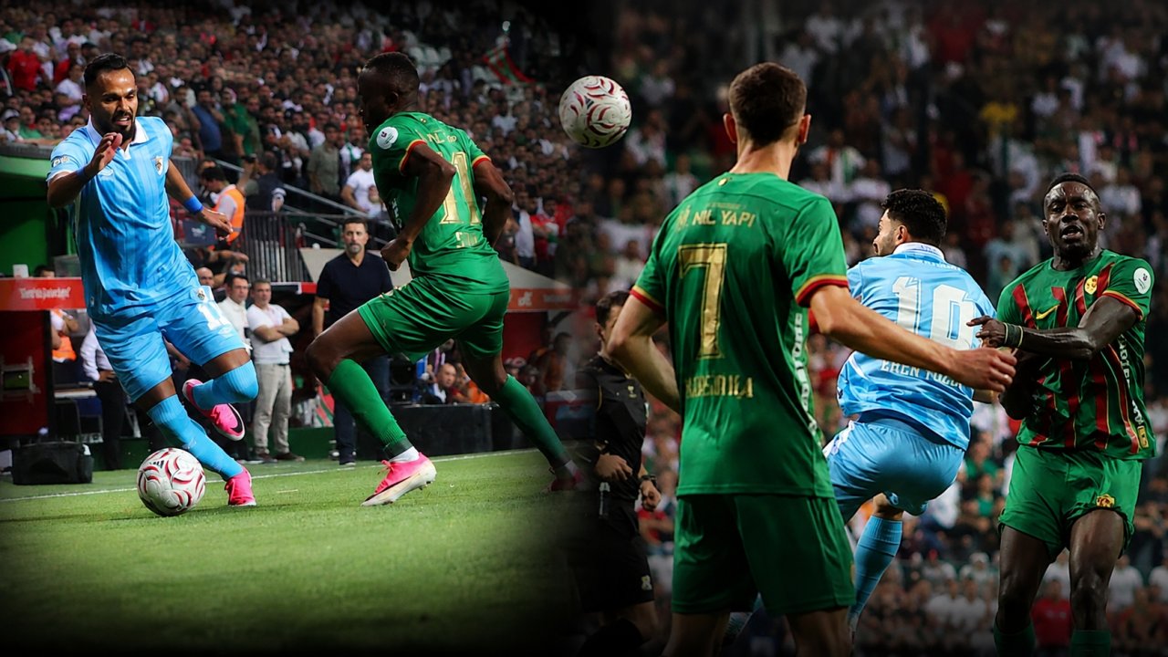 Amedspor-Erzurumspor maçında şaşırtan istatistik