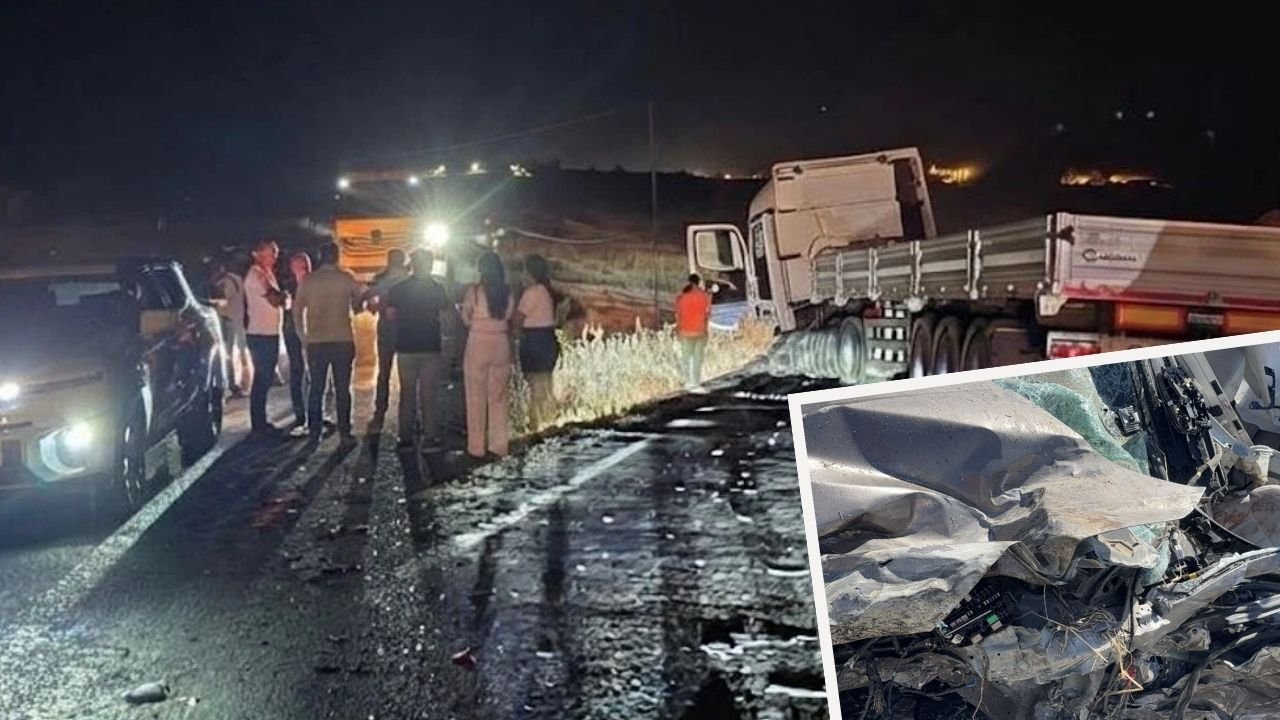 Diyarbakır Lice’de otomobil tır ile çarpıştı: 2 ölü