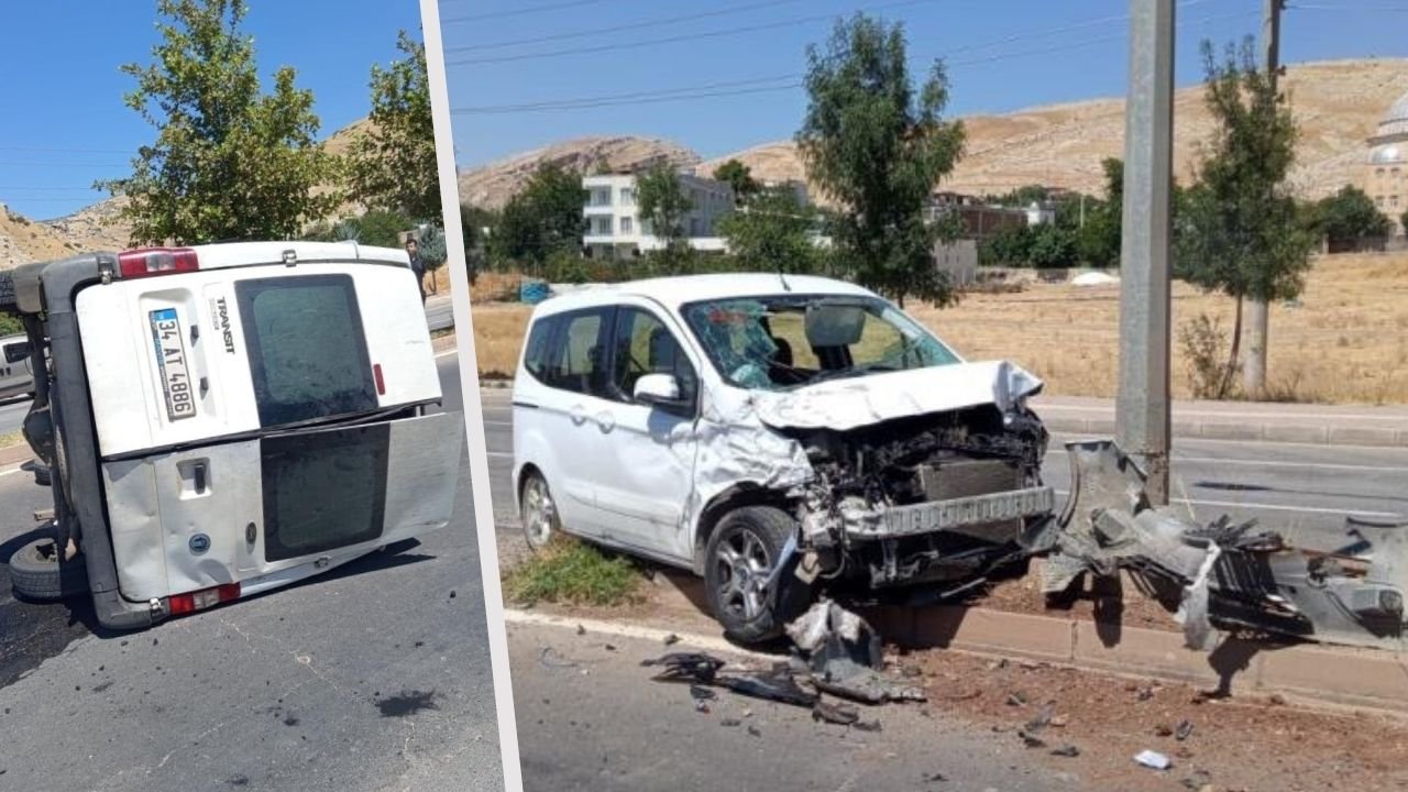 Silvan-Diyarbakır karayolunda trafik kazası: Yaralılar var