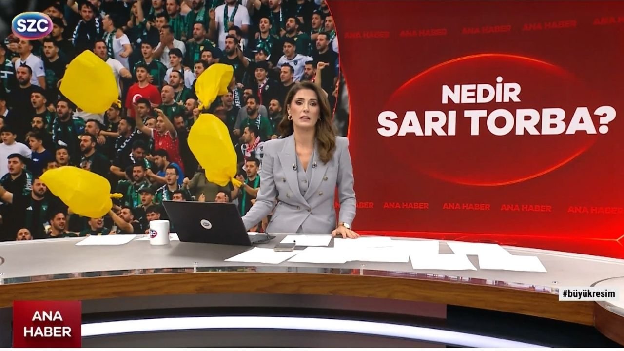 Sözcü Tv, Amedspor maçındaki  ‘Sarı torbaları’ savundu: Onlar üstün ırk mı?