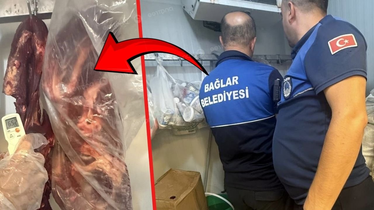 Diyarbakır Bağlar’da markette şok görüntü: Vatandaşa yedireceklerdi!