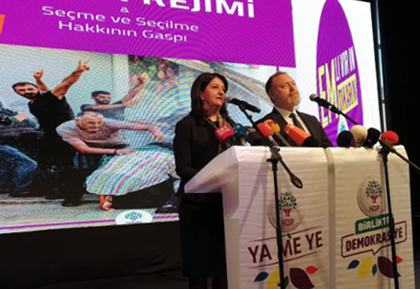 VİDEO HABER - HDP’den erken seçim çağrısı