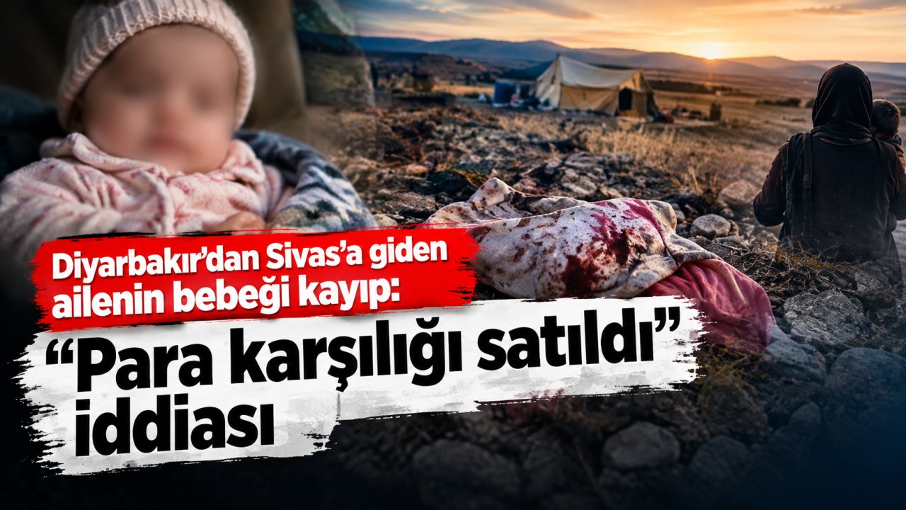 Diyarbakır’dan Sivas’a giden ailenin kayıp bebeği hakkında şok iddia