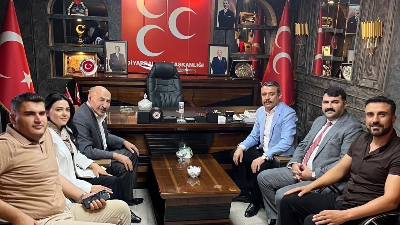 Seydaoğlu ailesinden MHP Diyarbakır İl Başkanı Özcoşkun’a destek ziyareti