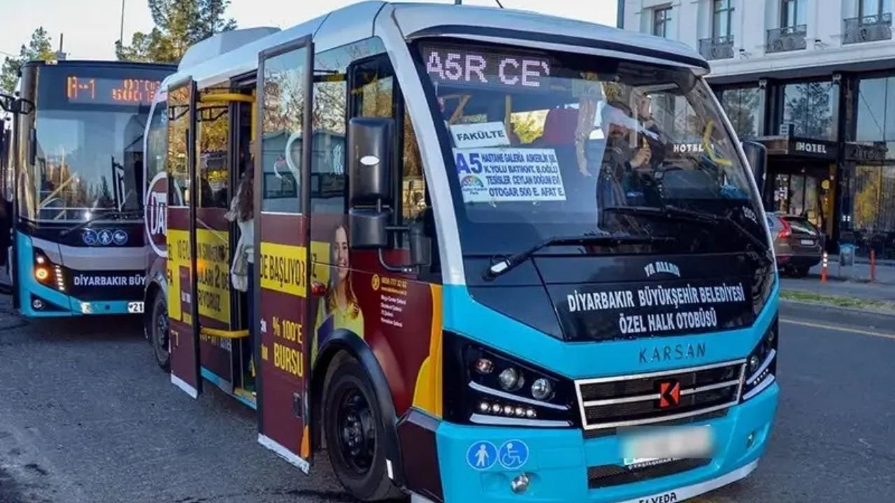 Diyarbakır’da 4 günlük ulaşım krizi sona erdi: Özel halk otobüsleri çalışmaya başladı