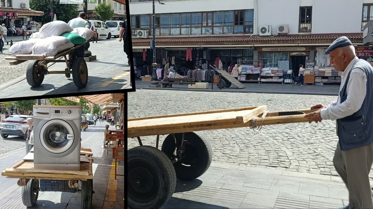 Diyarbakır’ın yükünü onlar çekiyor: Akaryakıt zammı sonrası el arabalarına talep arttı