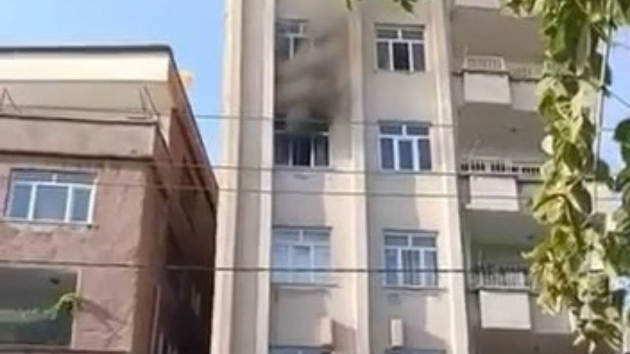 Diyarbakır’daki ev yangınında korkutan saatler