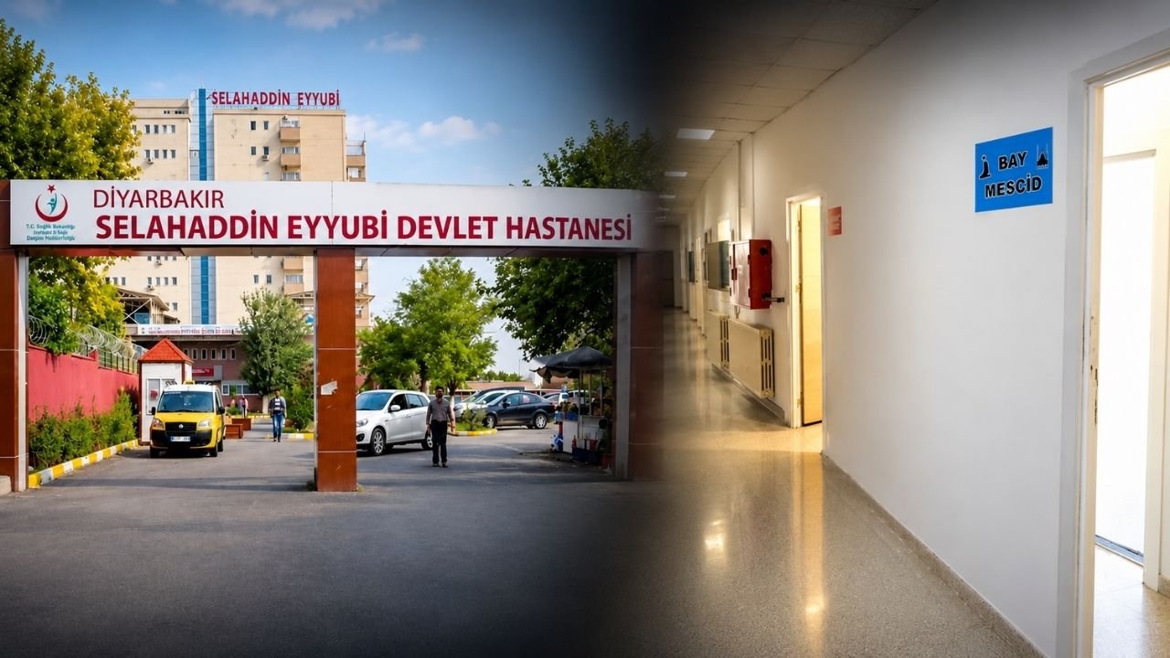 Gözler İl Sağlık Müdürlüğü'nde; Diyarbakır Selahaddin Eyyubi Hastanesi’ndeki mescit neden kapatıldı?