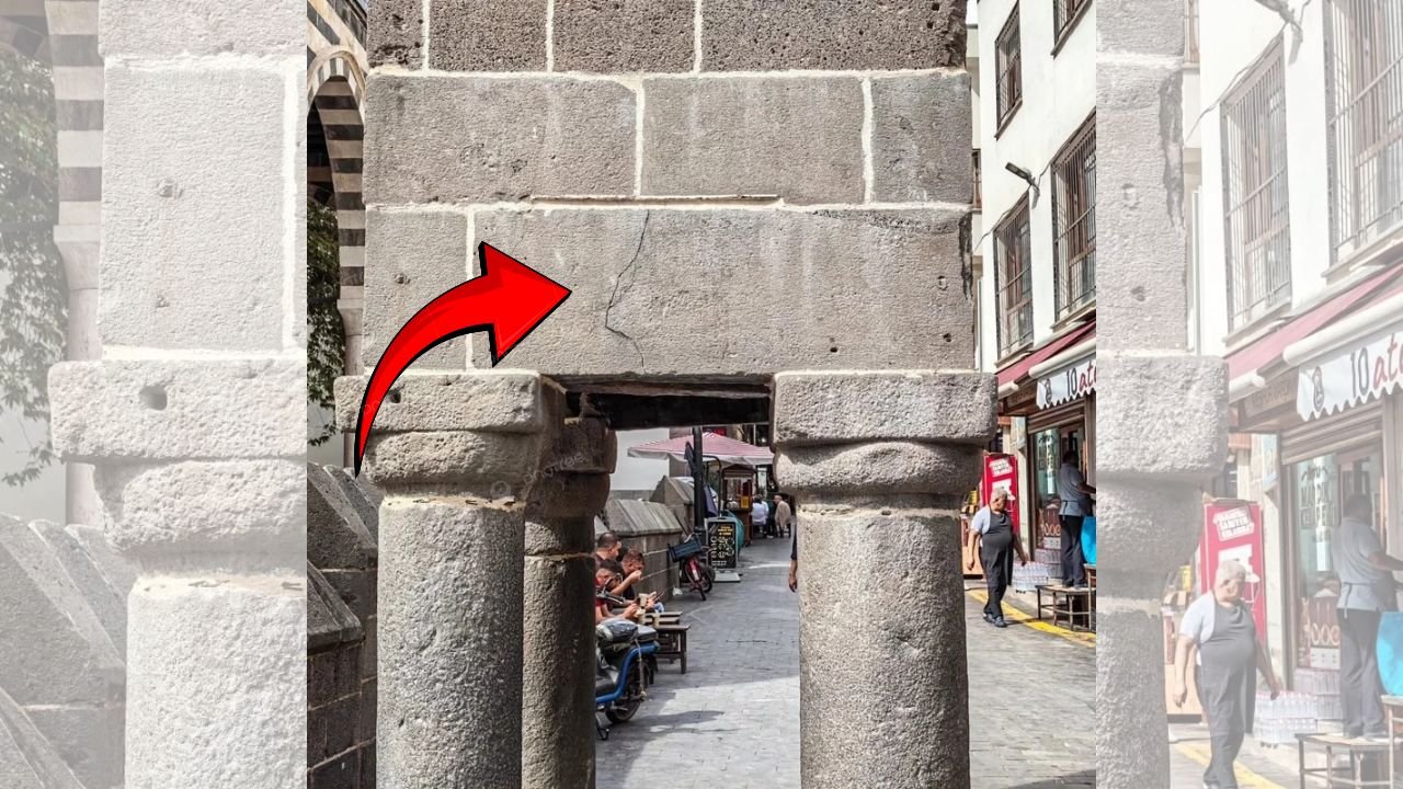 Diyarbakır’ın 500 yıllık simgesinde tehlike işareti: Dört Ayaklı Minare’de çatlak endişesi!
