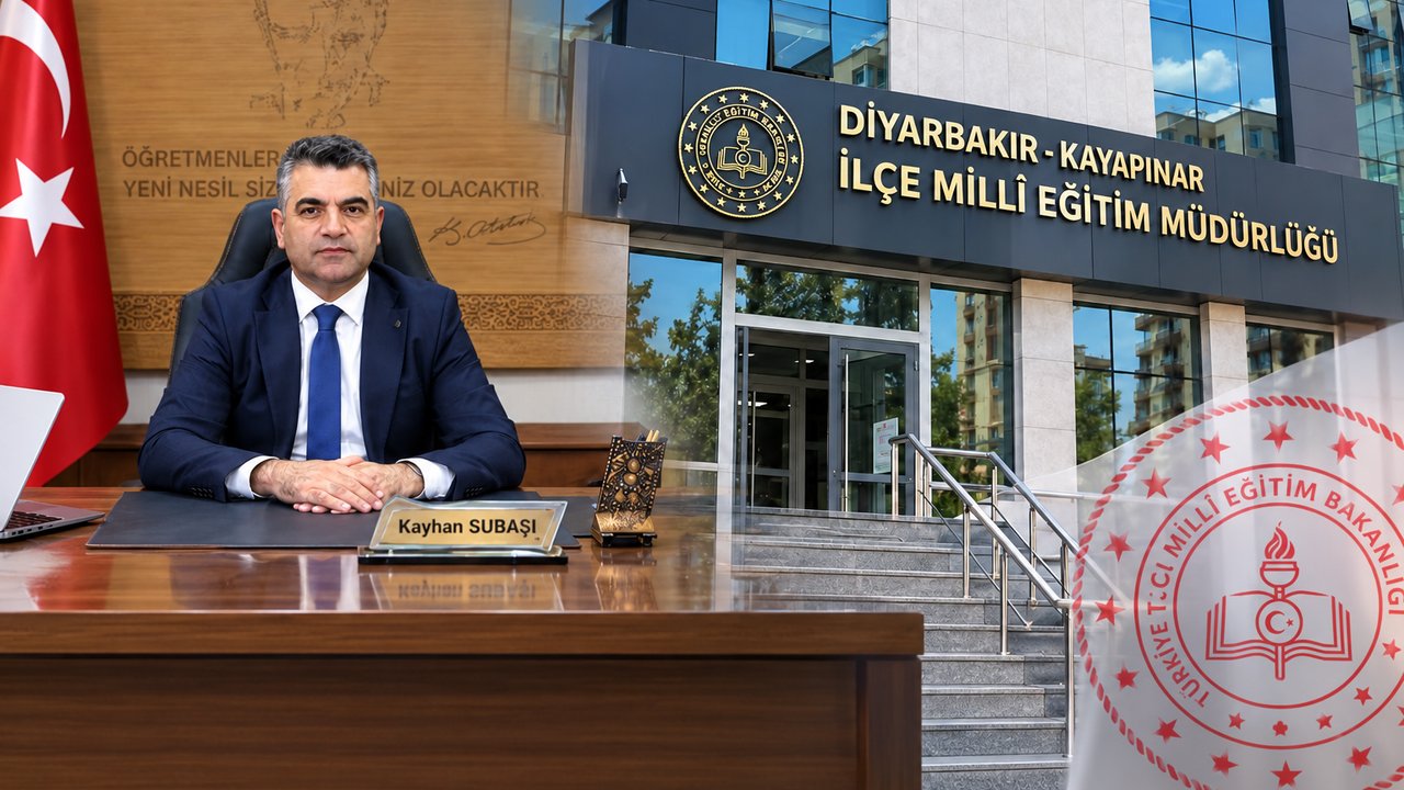 Diyarbakır Milli Eğitim'de istifa depremi; Subaşı, görevden ayrıldı