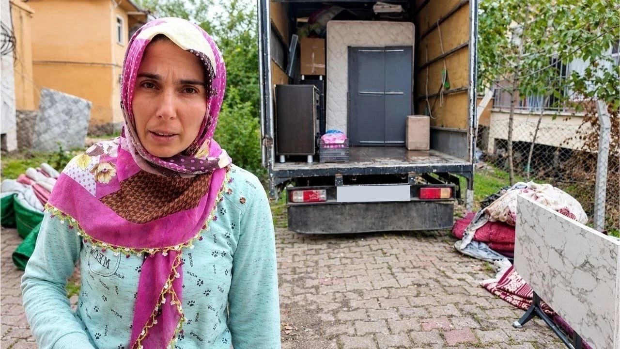 Diyarbakır’da yürek yakan tablo: Engelli anne ve 3 çocuğu icrayla sokakta kaldı!