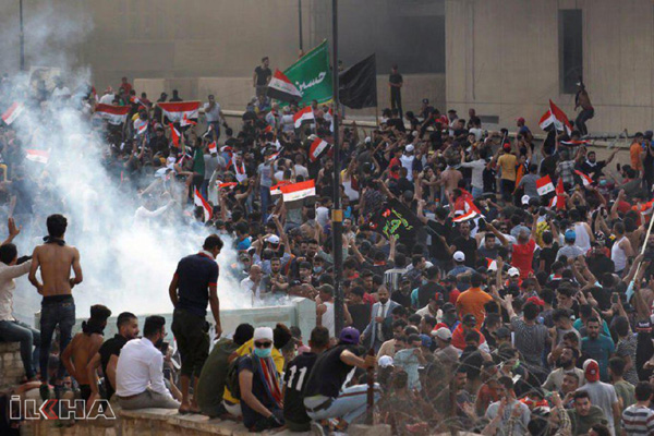 Bağdat’taki gösterilerde 7 kişi hayatını kaybetti